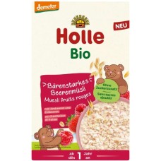 Holle BIO pilngraudu musli ar ogām, bez pievienota cukura , no 1 gadu vecuma, 200g